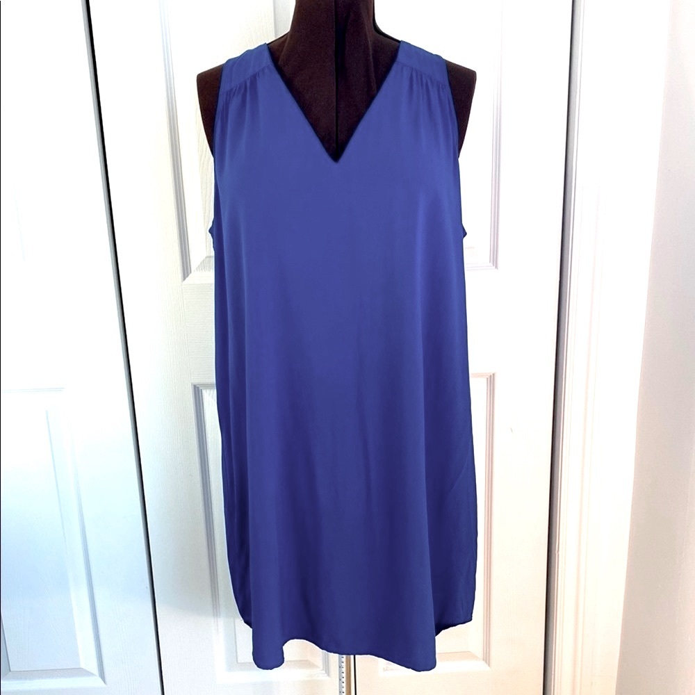 2 for $25 - Old Navy (San Francisco) Royal Blue V-Neck Dress, Knee length, XL